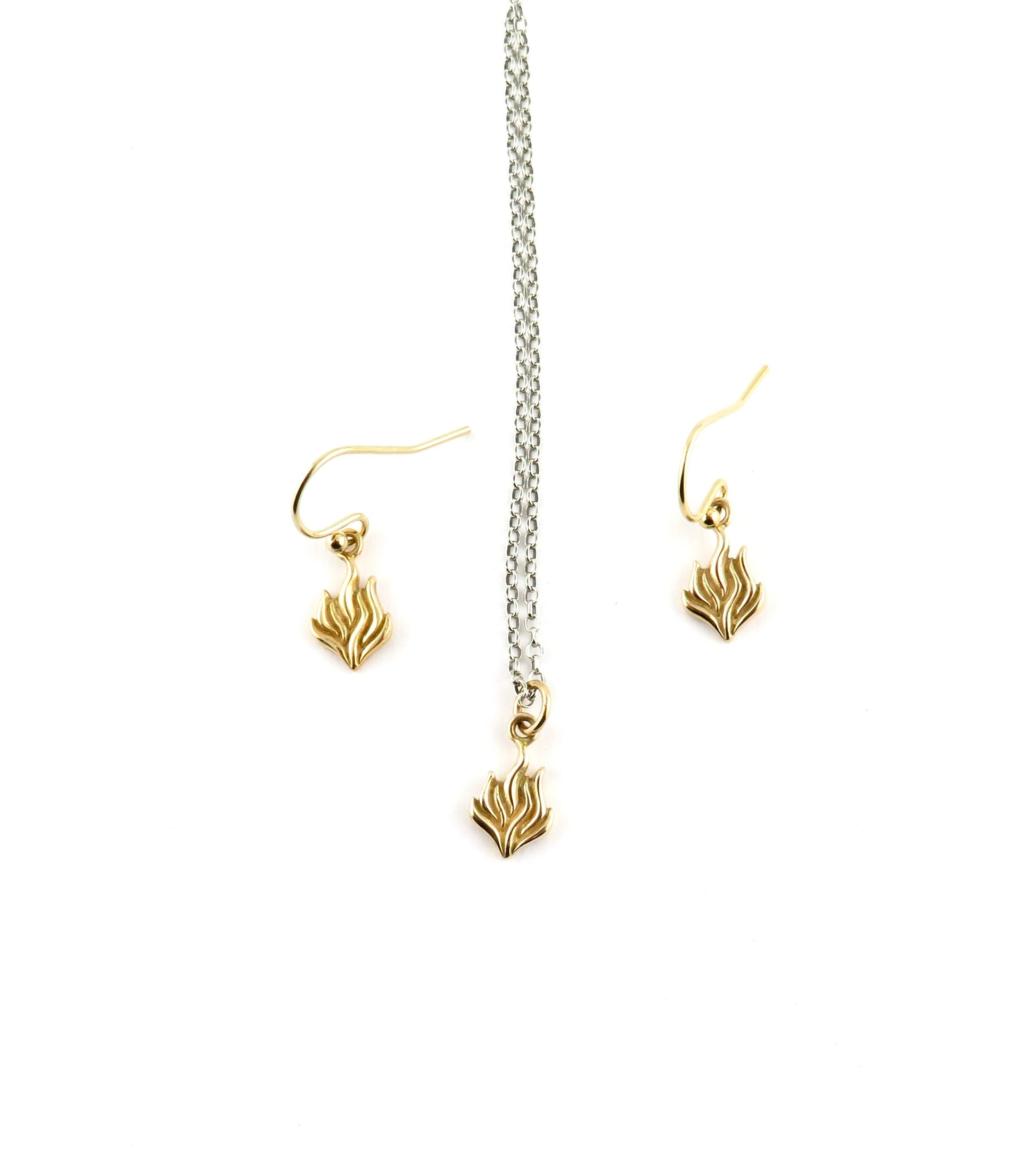 Gold Flame Earrings | Bronze Fire Earrings | Gold Blaze Earrings | Fire Within Earrings | Gold Blaze Earrings | Ember Earrings | Gold Blazes