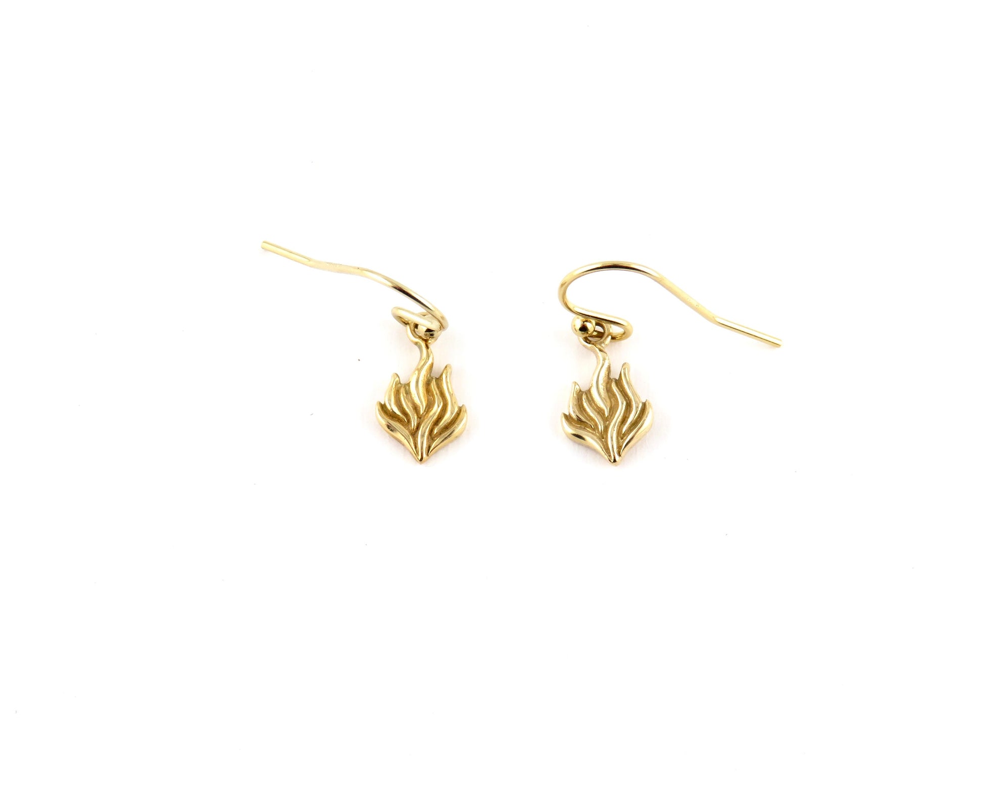 Gold Flame Earrings | Bronze Fire Earrings | Gold Blaze Earrings | Fire Within Earrings | Gold Blaze Earrings | Ember Earrings | Gold Blazes