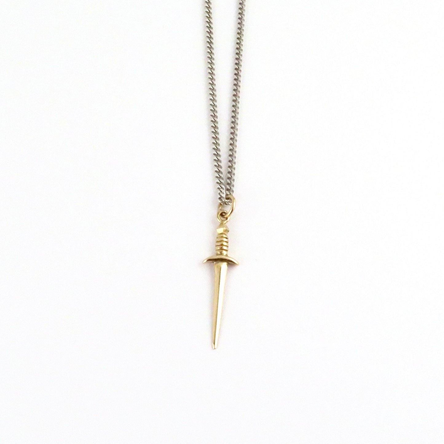 Bronze Dagger Necklace Md