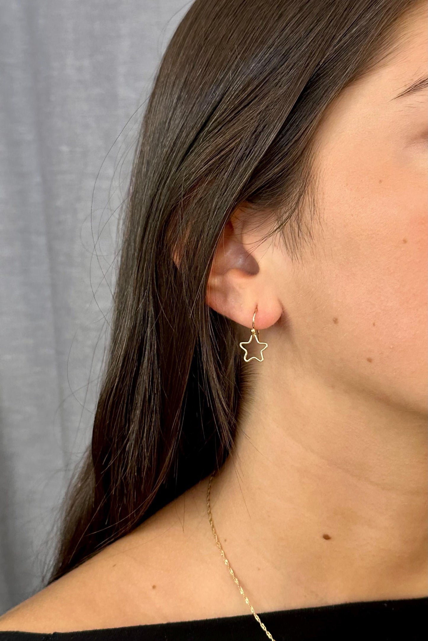 Celestial Earrings | Gold Star Moon Earrings | Mismatched Earrings | Gold Celestial Earrings | Gold Filled Moon Star Earrings | Gold Earring