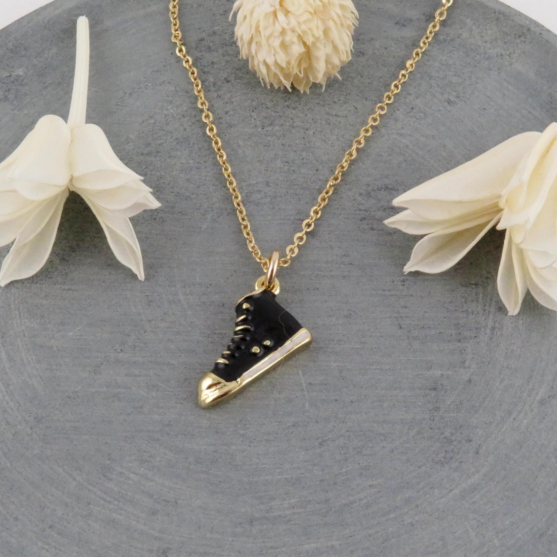 Pink Celestial Necklace | Gold Celestial Necklace | Gold Moon Pendant | Gold Pink CZ Moon Charm | Sparkly Pink Necklace |
