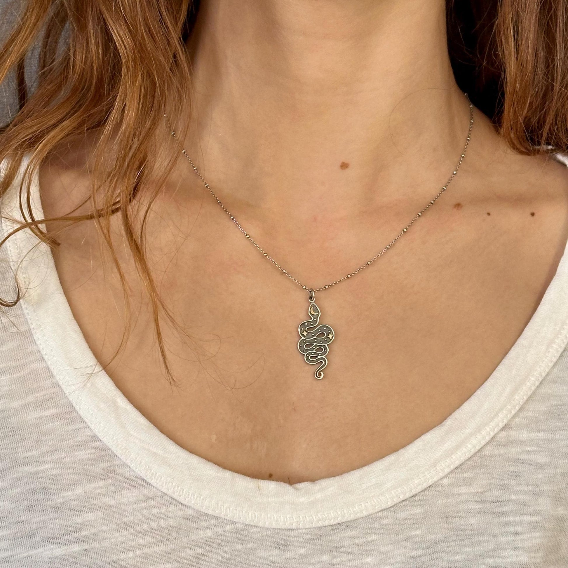Celestial Snake Necklace