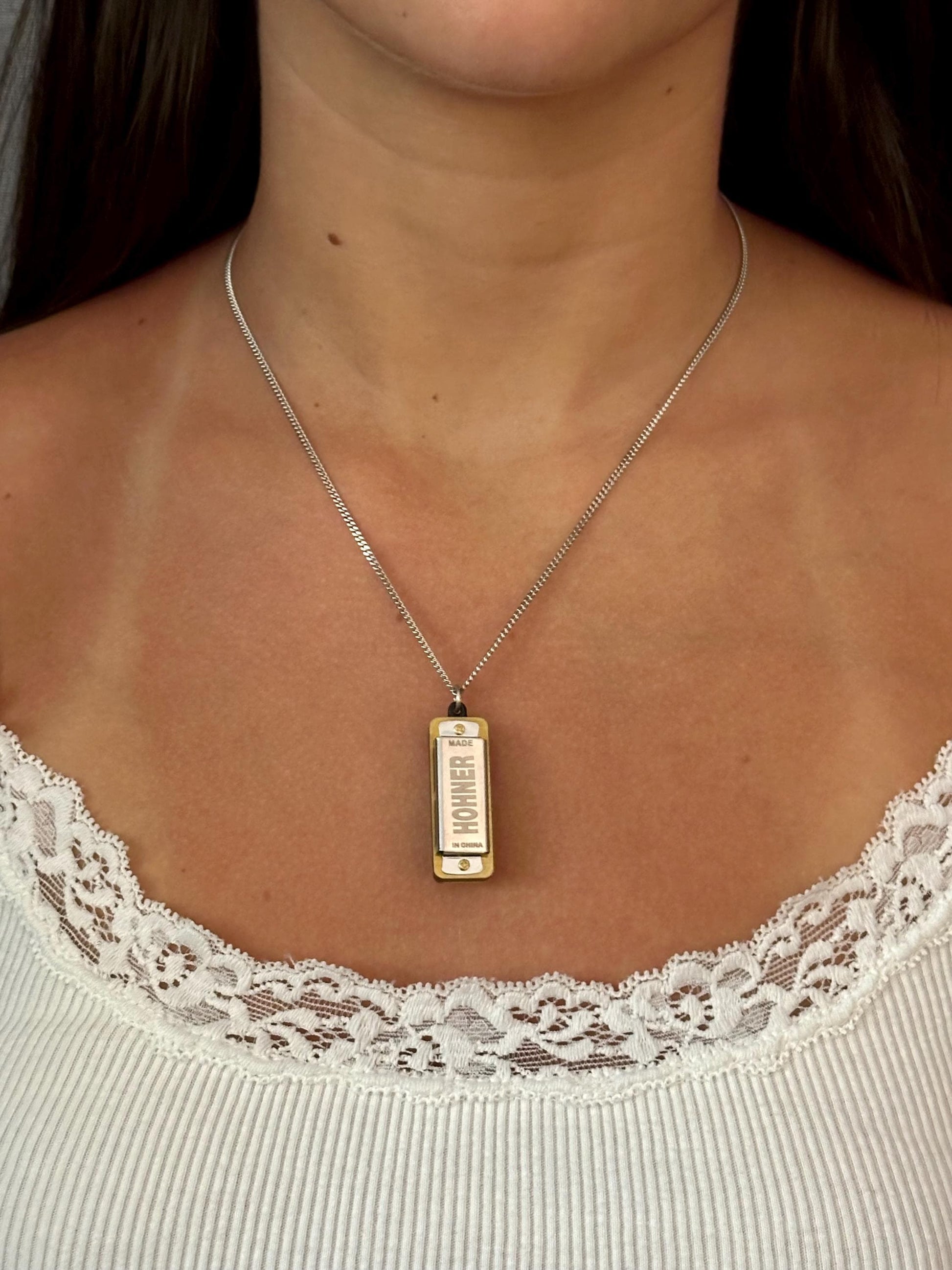 Mini Harmonica Necklace
