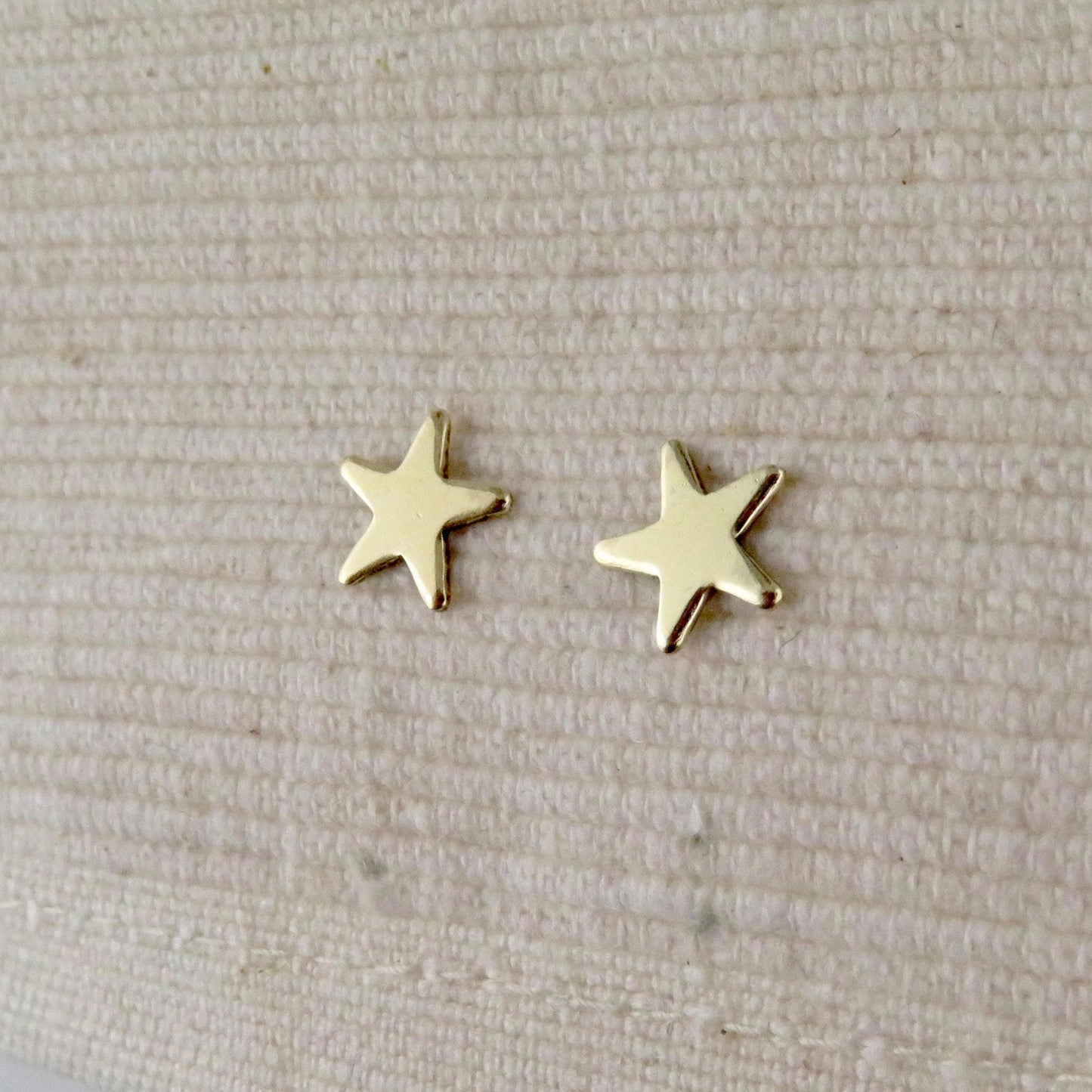 Gold Post Earrings | Gold Star Stud Earrings | Gold Filled Star Posts | Gold Celestial Studs | Gold Filled Star Earrings | Gold Star Posts