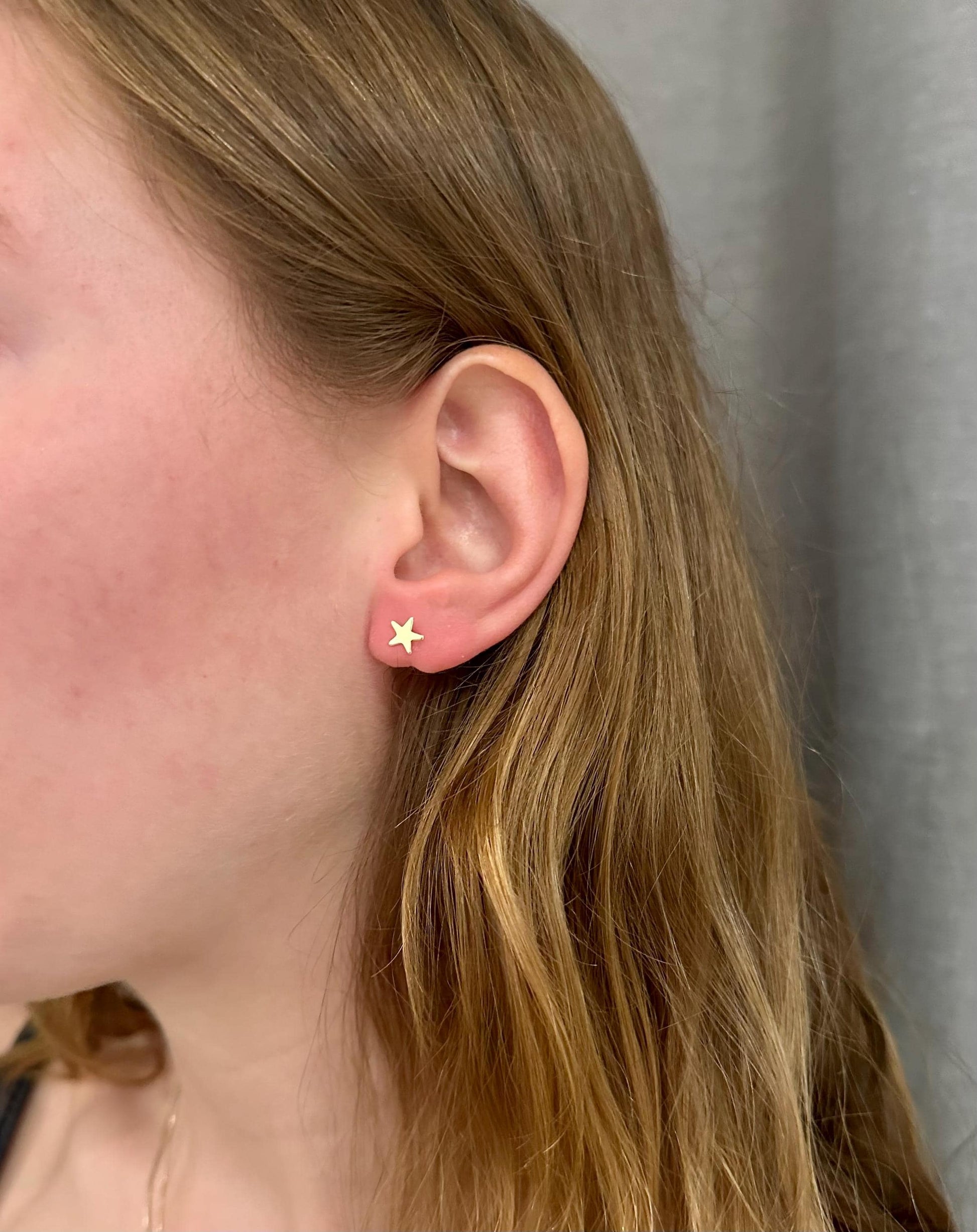 Gold Post Earrings | Gold Star Stud Earrings | Gold Filled Star Posts | Gold Celestial Studs | Gold Filled Star Earrings | Gold Star Posts