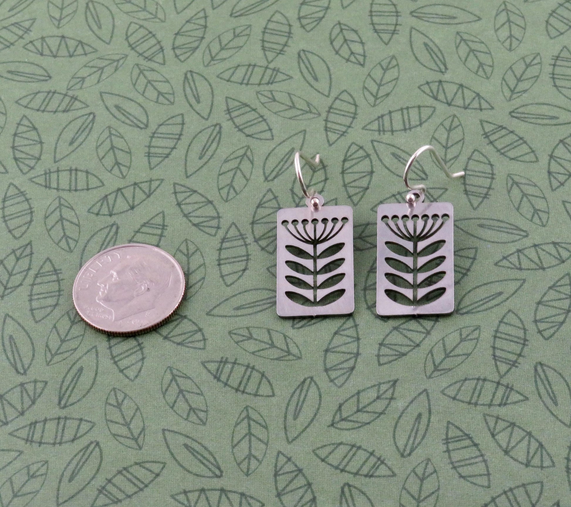 Silver Flower Earrings | Lightweight Flower Earrings | Silver Floral Earrings | Laser Cut Flower Earrings | Cut Out Flower | Spring Earrings