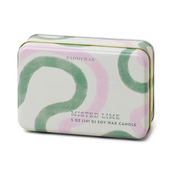 Misted Lime 5oz Tin Candle
