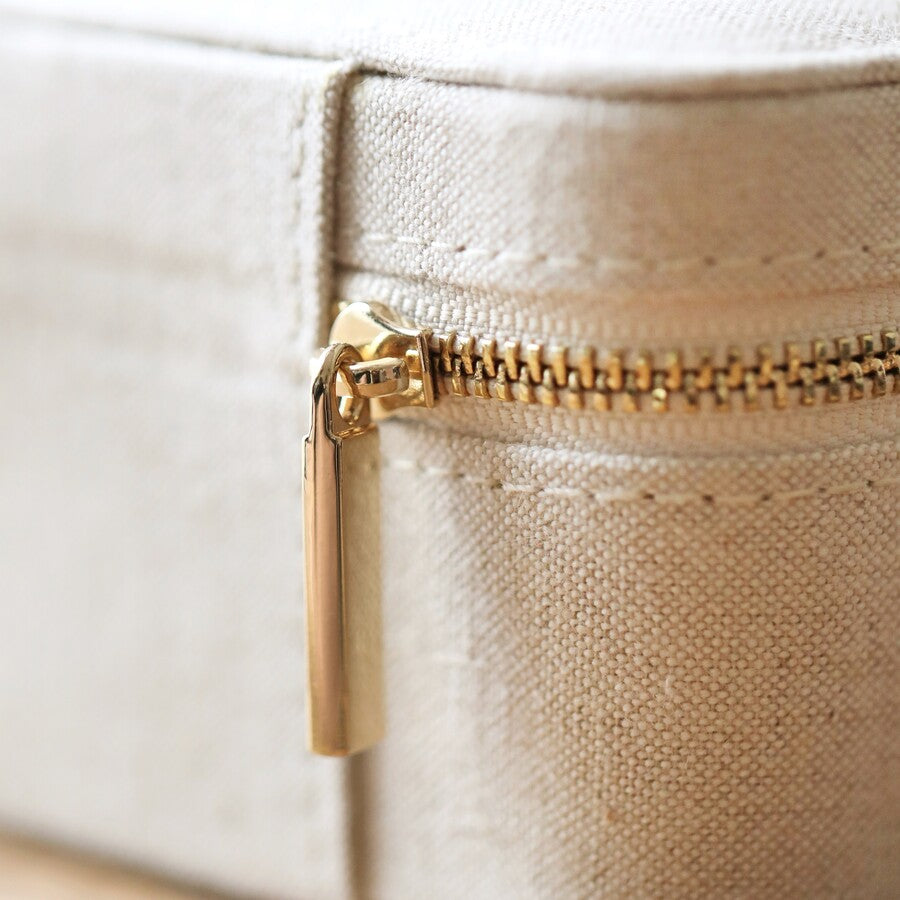 Linen Rectangle Jewelry Box